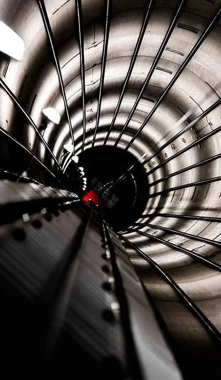 Windkraftanlage von innen